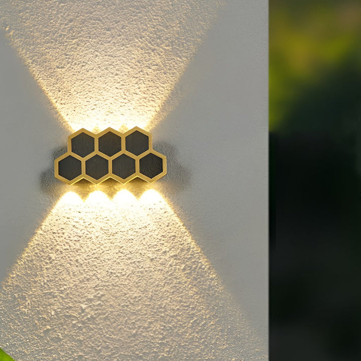 Beehive-shaped LED Up and Down Lights Waterproof Modern Wall Washer Light | Kalsten