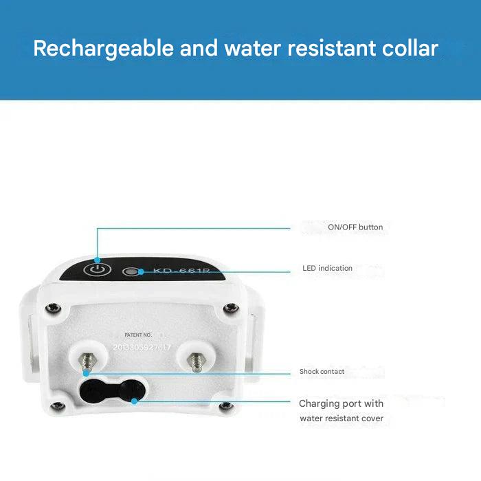 Kalsten | Wireless Dog Containment System with Training Function – Suitable for Small and Large Gardens