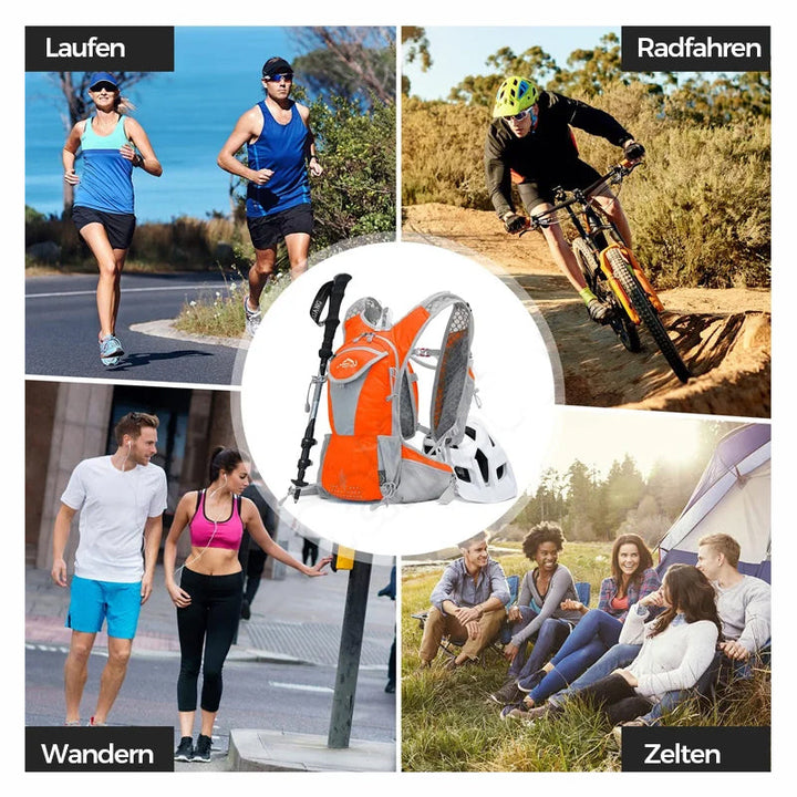 Outdoor Light and Breathable Backpack Bike Bag | Kalsten