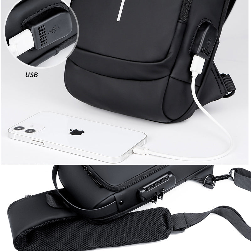 Men's Casual Multifunctional Anti-theft Chest Bag | Karnz