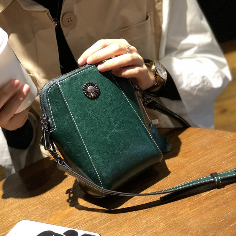 Kalsten | Women's Soft Leather Mobile Phone Bag
