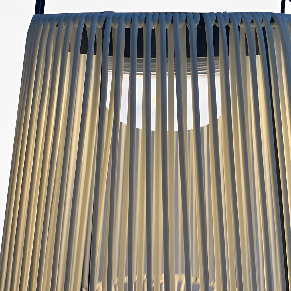 Portable Waterproof Handmade Rattan LED Modern Solar Outdoor Lanterns | Kalsten