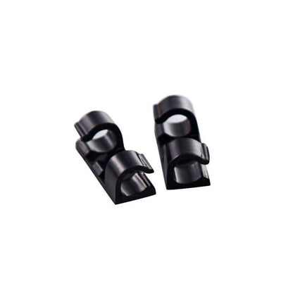 Self-adhesive plastic wire/cable clips | Karnz