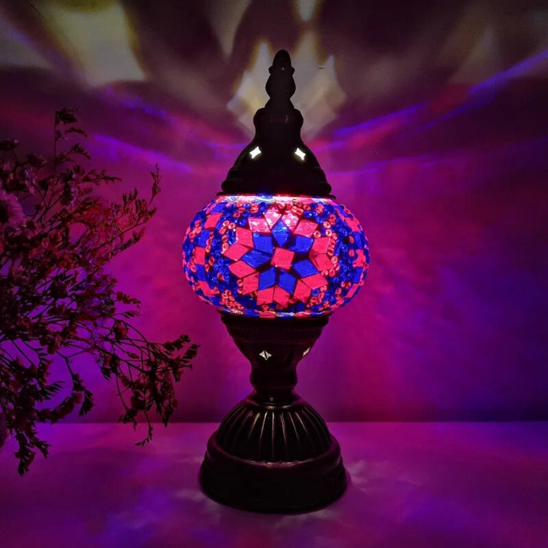 Mosaic Colorful Pattern Table Lamp Kalsten