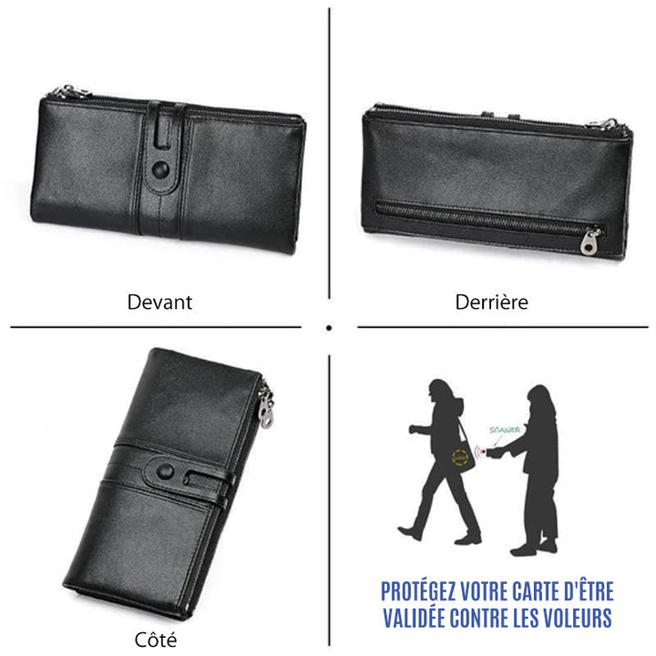 Long Wallet in Genuine Leather | Kalsten