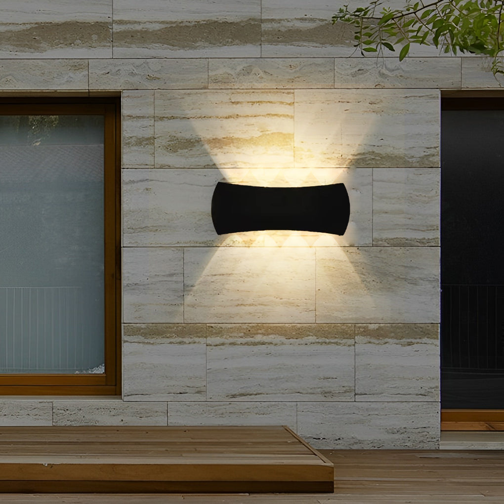 Outdoor Up Down Light LED Waterproof Exterior Aluminum Wall Lights | Kalsten