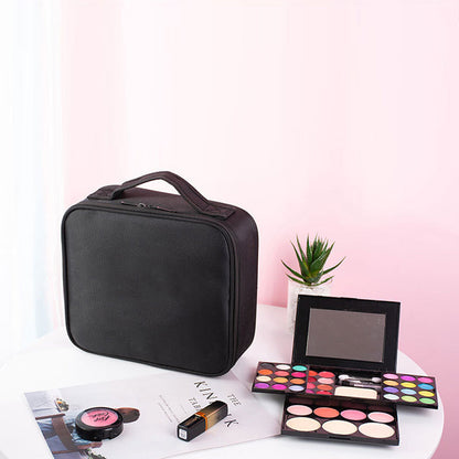 Skanto | Makeup Cosmetic Storage Bag with Adjustable Compartment