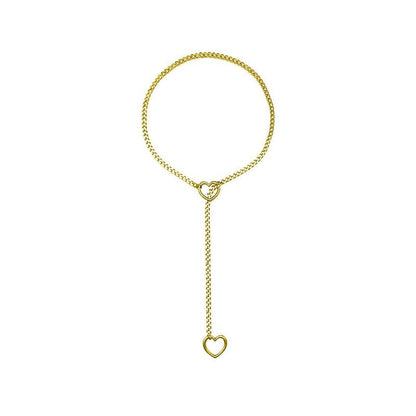 BowLift | Gothic Punk Heart Necklace