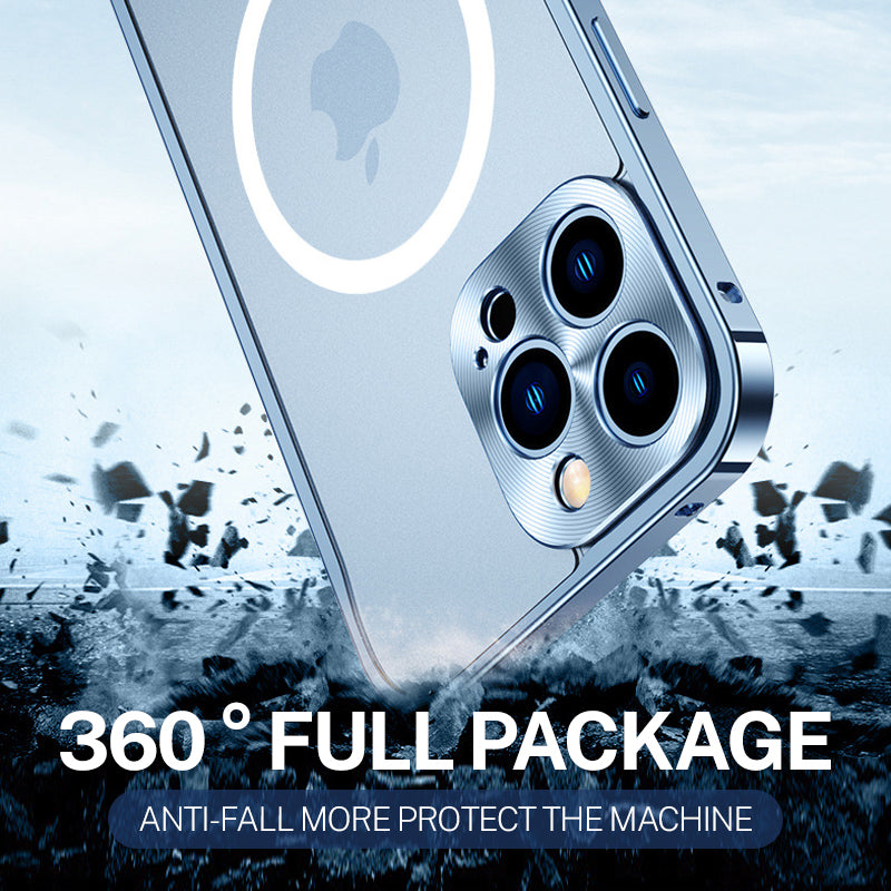 Kalsten | Metal Frame Magnetic Charging Case For iPhone