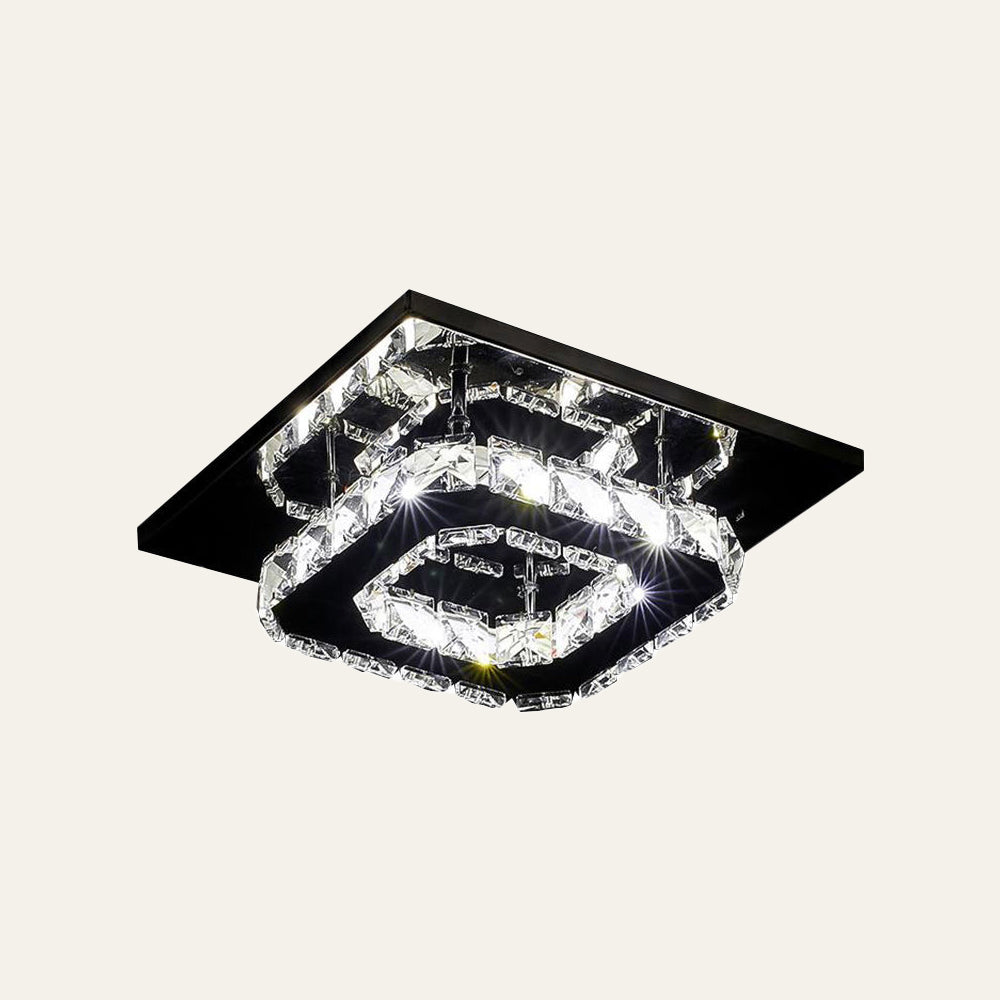 Crystal LED Recessed Ceiling Lamp Kalsten