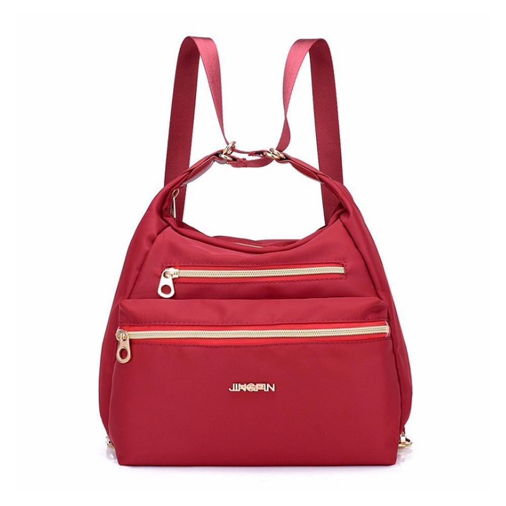 Bag with double zippers, backpack, handbag and crossbody bag | Kalsten