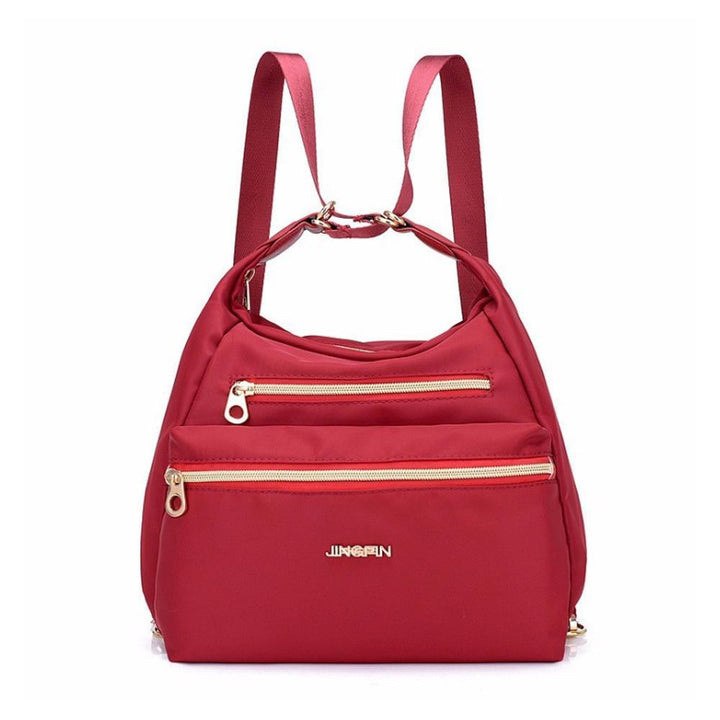 Bag with double zippers, backpack, handbag and crossbody bag | Kalsten