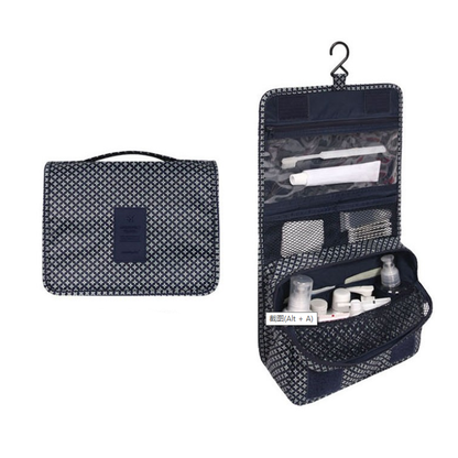 Skanto | TravelEase – Water-Repellent Toiletry Bag with Hook and Compartments | Travel Toiletry Bag