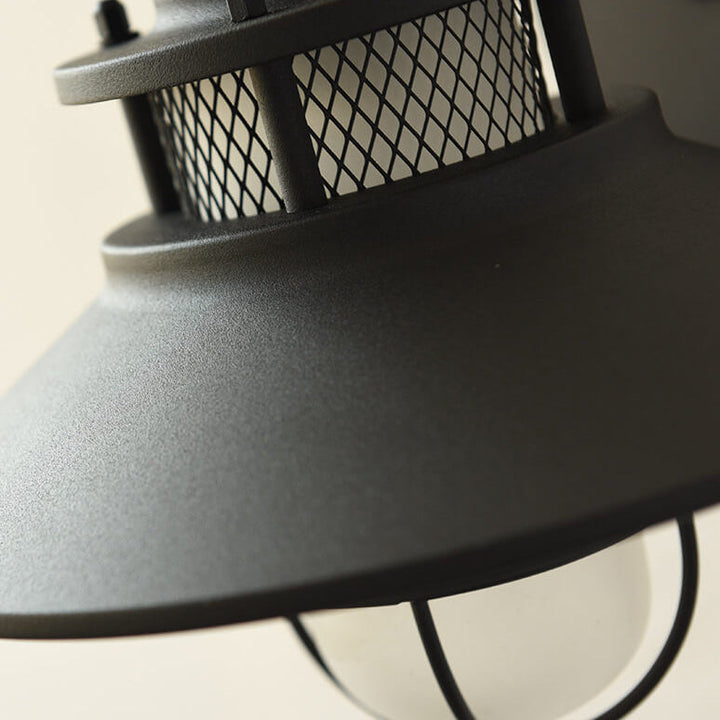 Outdoor Waterproof Iron Body 1-Light Outdoor Wall Sconce Lamp | Kalsten