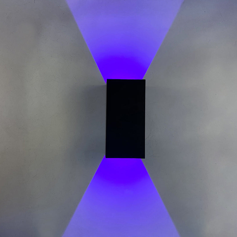 Modern Smart Square APP Dimming Waterproof LED Wall Sconce Lamp | Kalsten