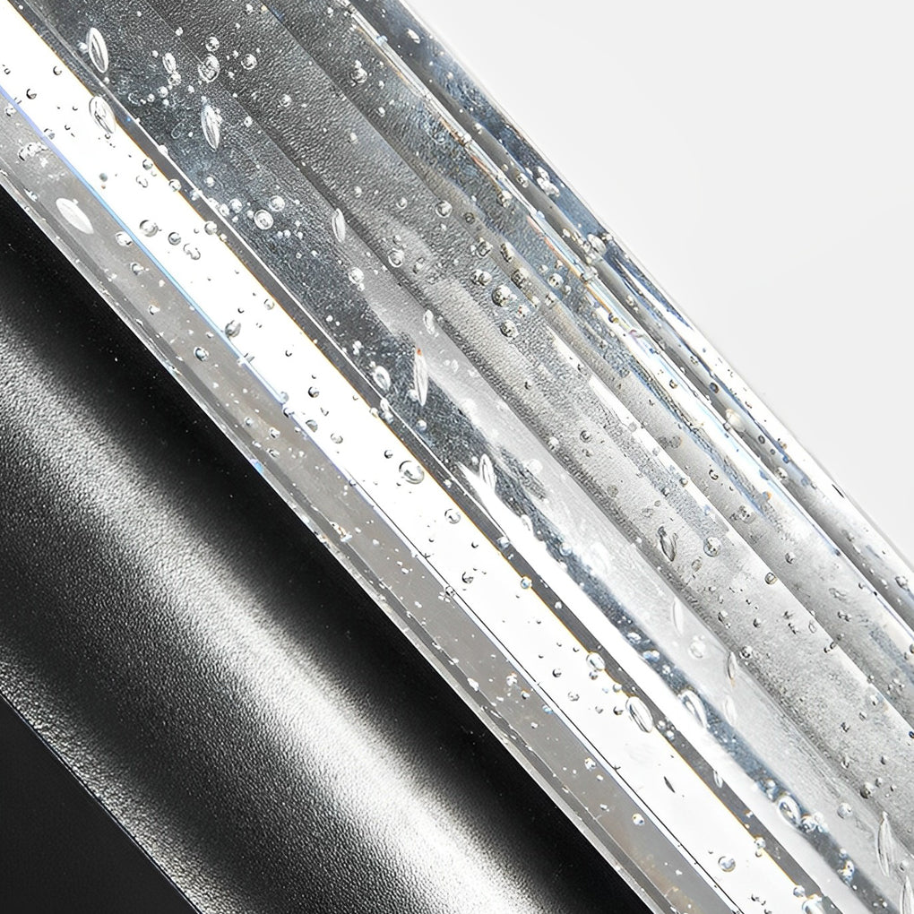 11.8 Inch Waterproof Hardwired Bubbles Glass Outdoor Wall Light | Kalsten