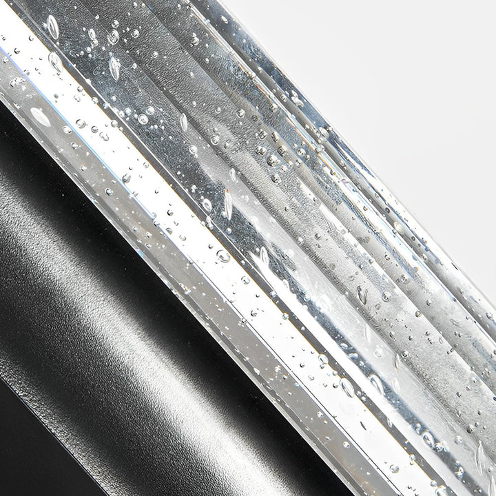 11.8 Inch Waterproof Hardwired Bubbles Glass Outdoor Wall Light | Kalsten