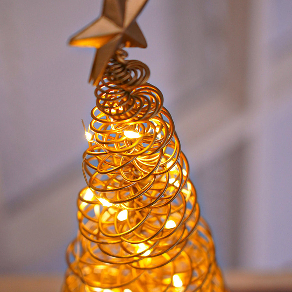 Table Lamp with LED Lights and Metal Tree | Kalsten