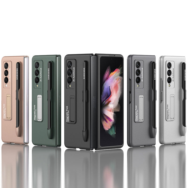 Kalsten | Fashion Kickstand Case with Pencil Slot for Samsung Galaxy Z Fold 3