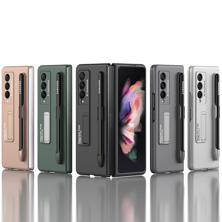 Kalsten | Fashion Kickstand Case with Pencil Slot for Samsung Galaxy Z Fold 3