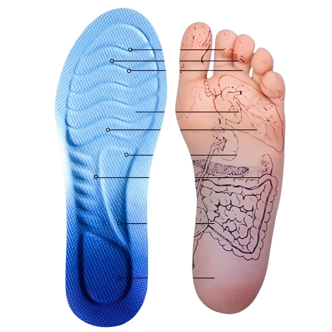 StepEase Cloud 4D Orthopedic Insoles for Foot Pain Relief | Heel Pain Relief - Support Insoles - Foot Comfort - Posture Support Skanto