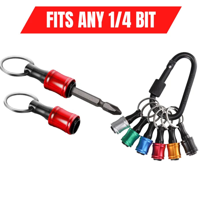 1/4" Hex screwdriver head holder hiking buckle | Kalsten