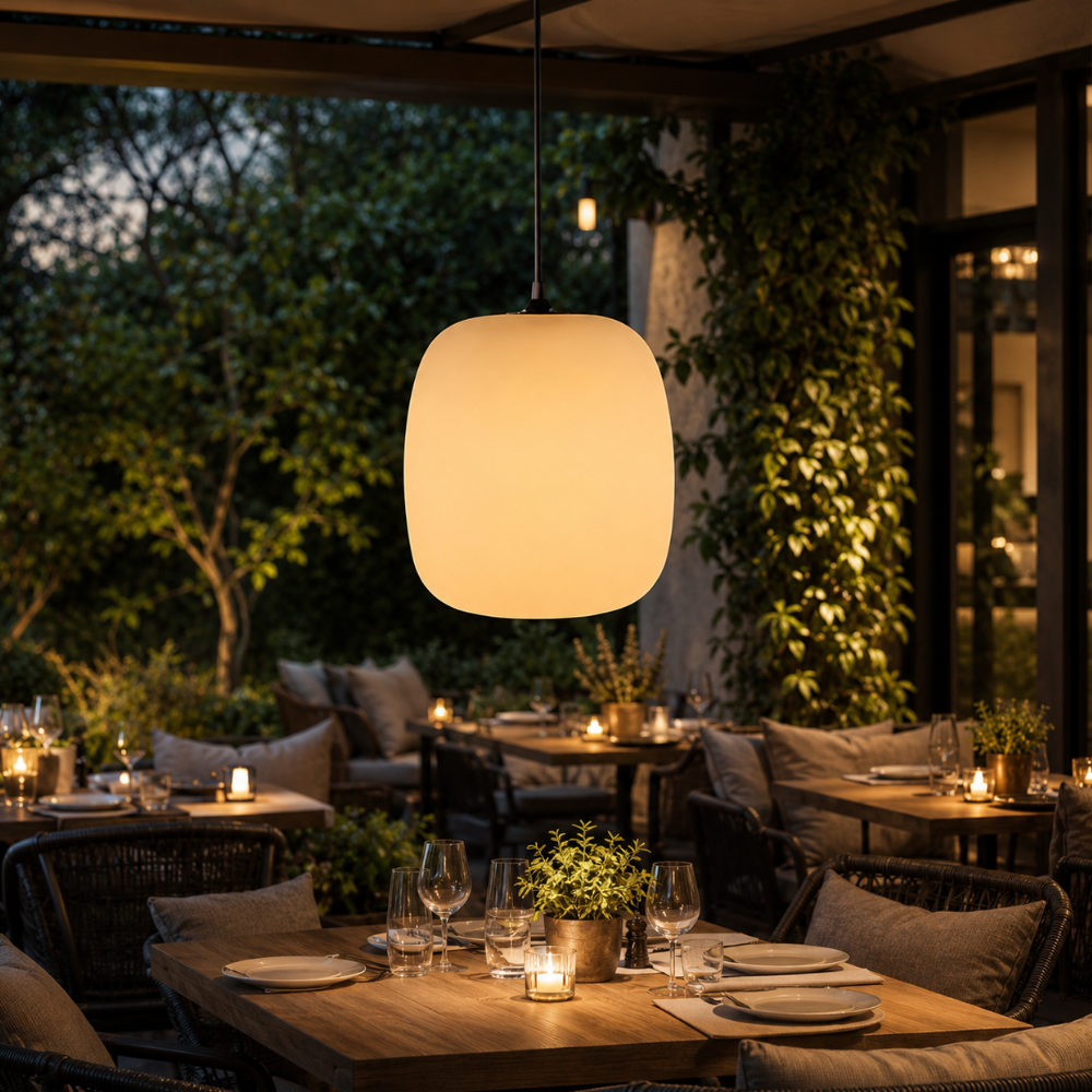 Japanese-Style Waterproof Outdoor Hanging Lantern