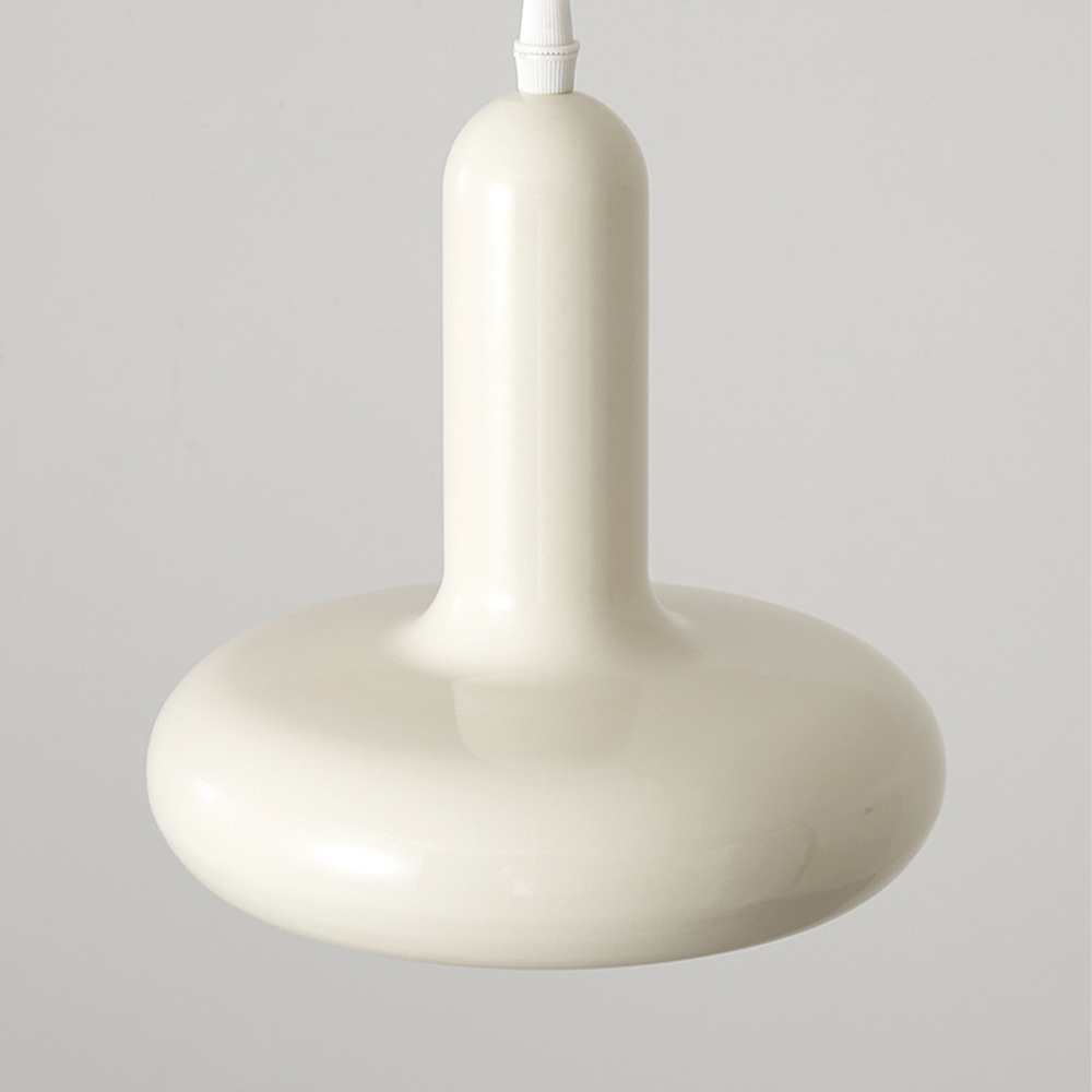 Bauhaus Puck Creamy Pendant Light | Kalsten