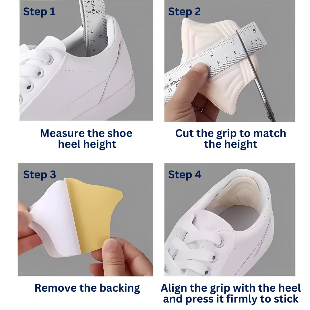 ComfortFit Heel Grips for Shoes - Comfortable Fit | Reduce Friction Kalsten