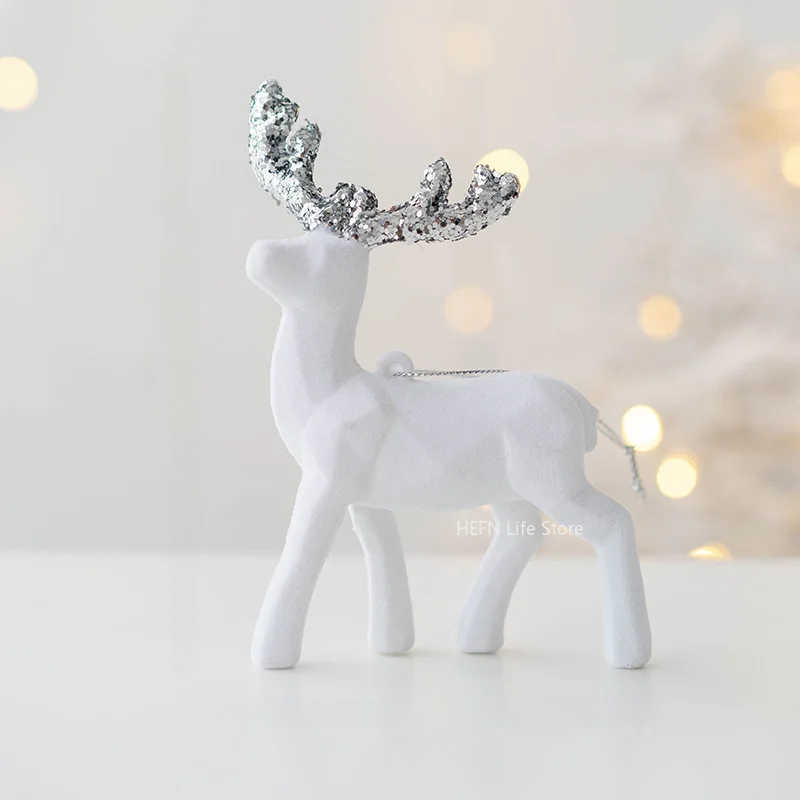 Sparkling Deer Ornament – Luxury Christmas Decoration for a Festive Atmosphere Kalsten