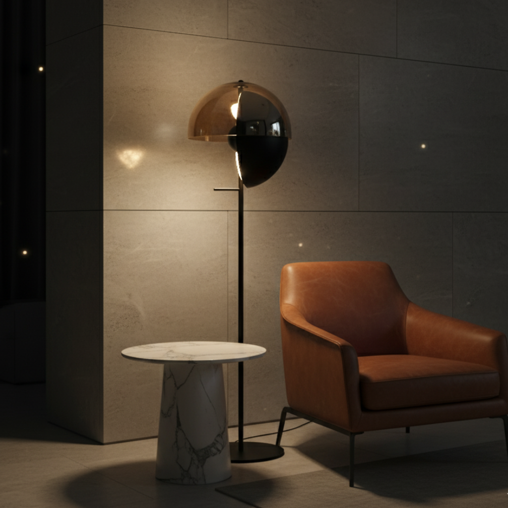 Neralith Soma Glass Standing Lamp