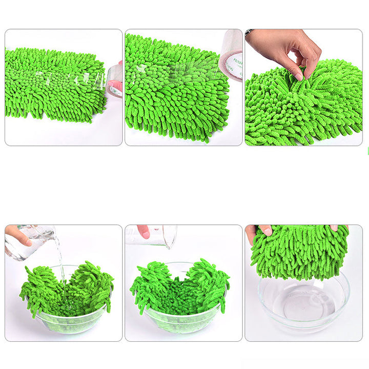 Telescopic three-section car wash mop | Kalsten