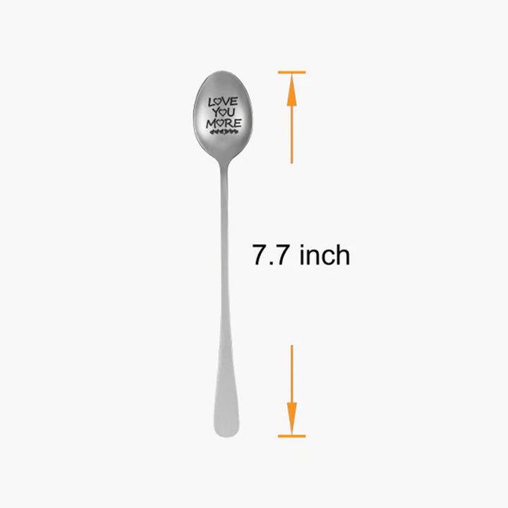 Kalsten | Love You More' Engraved Spoon
