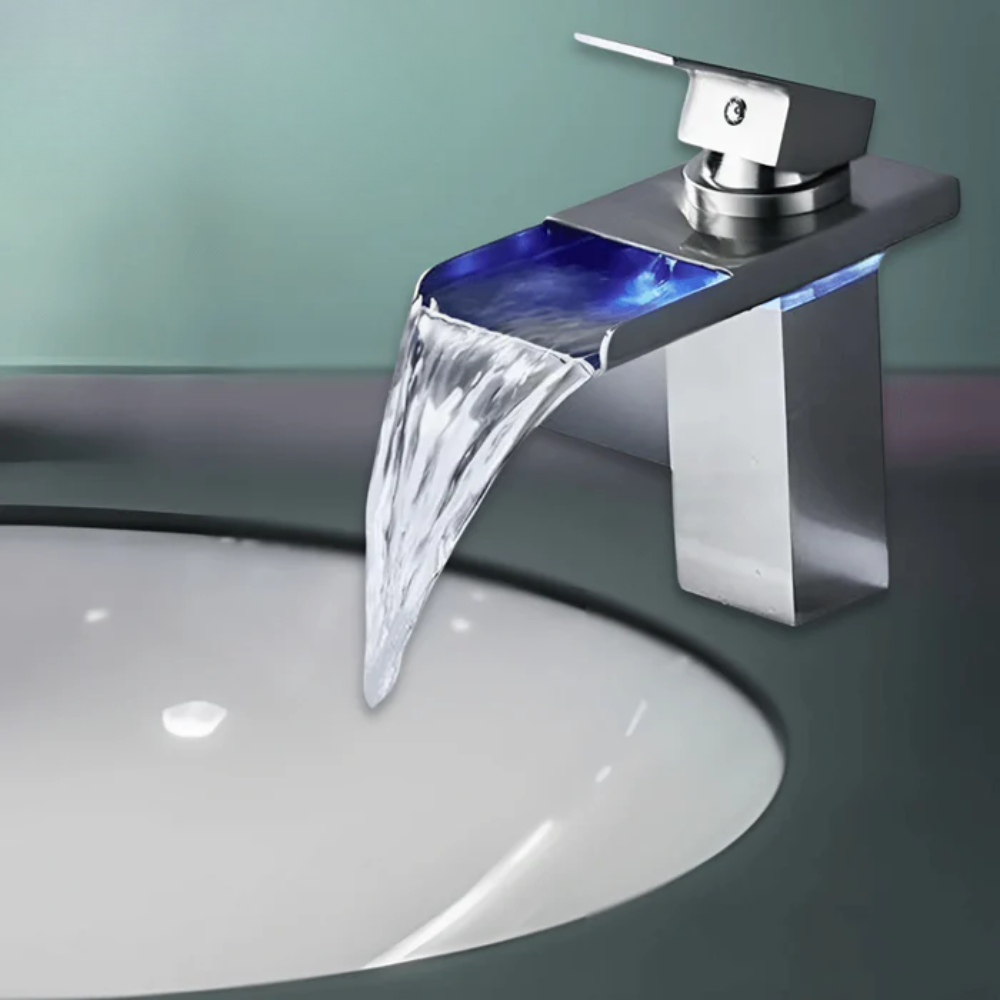 Elegant LED Waterfall Faucet - for Luxury Bathrooms Kalsten