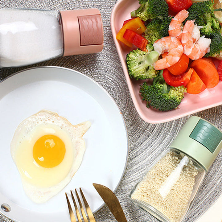 Salt and pepper shaker Precise quantitative press type | Kalsten
