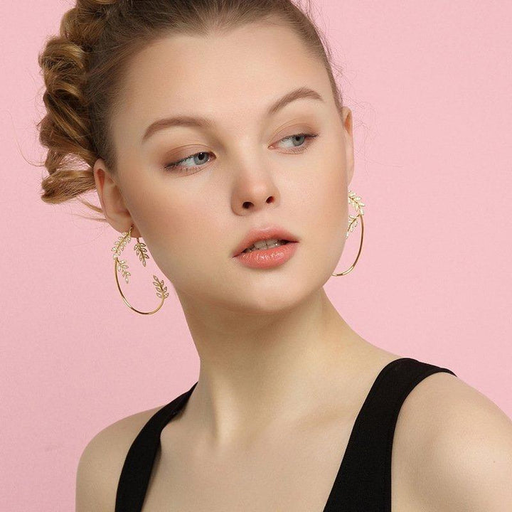 Kalsten | Shiny Zircon Earrings