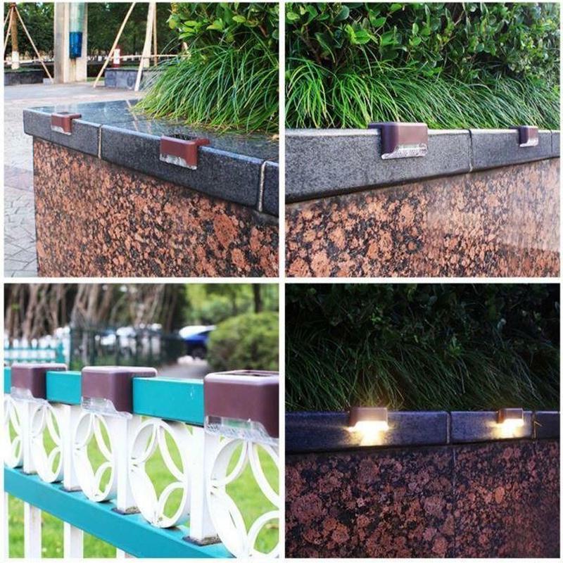 Outdoor Waterproof Stair Solar Lights (4 PCS) | Kalsten