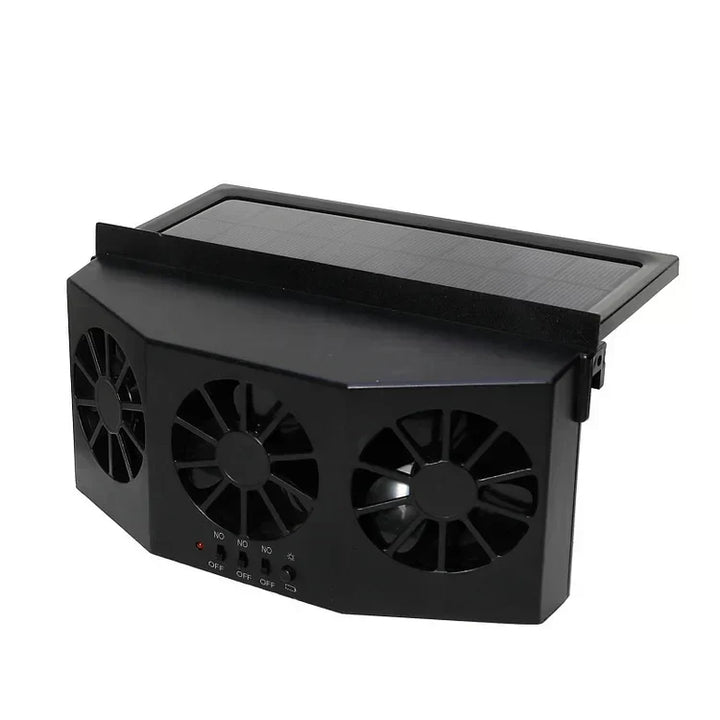 The New Solar Car Cooling Artifact [air circulation exhaust fan] | Kalsten