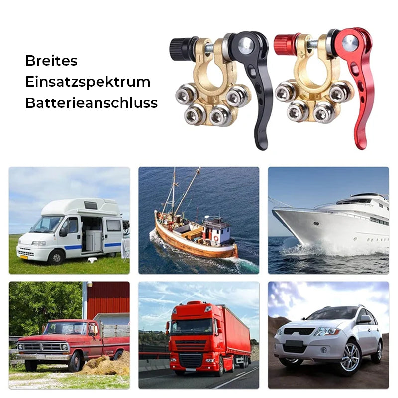 Practical battery connection | Kalsten