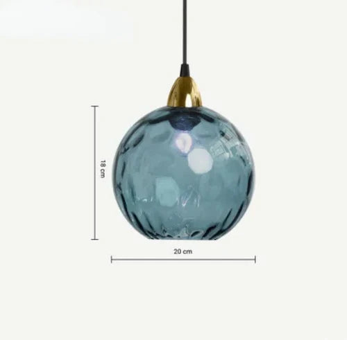 Glass Sphere Pendant Lamp - LumiSphere | Kalsten