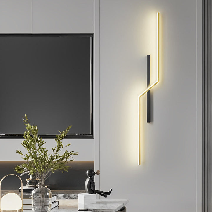 Lines Creative LED Modern Minimalist Wall Lamp Decorative Wall Lights Lighting | Kalsten