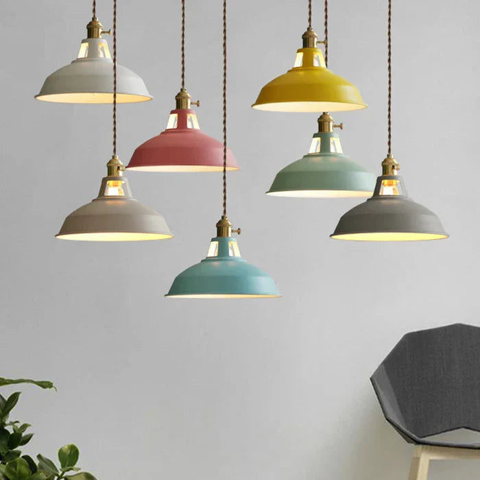 Industrial Retro Pendant Lamp - IronGlow | Kalsten