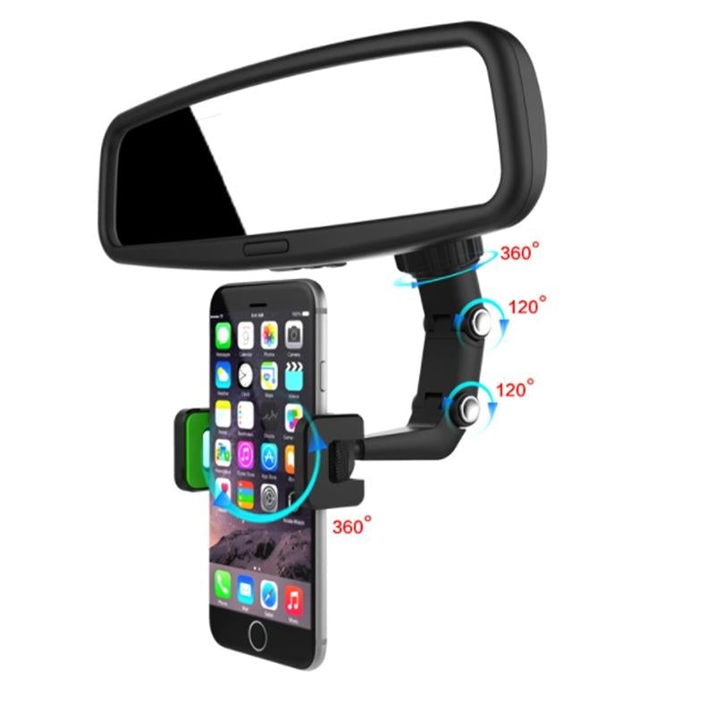Multifunctional Phone Holder for Rearview Mirror | Kalsten