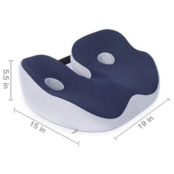 Kalsten | Adjustable Memory Foam Sit Bone Relief Seat Cushion