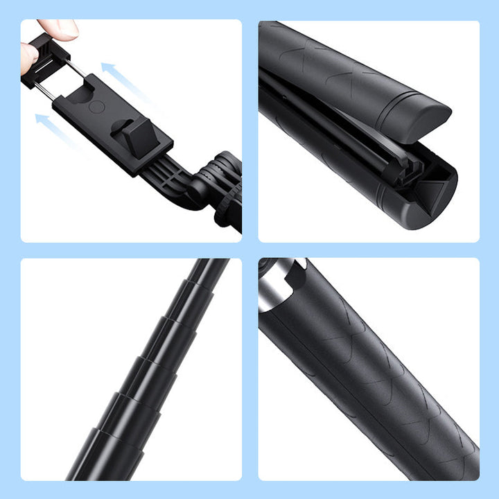 Selfie stick with LED fill light | Kalsten