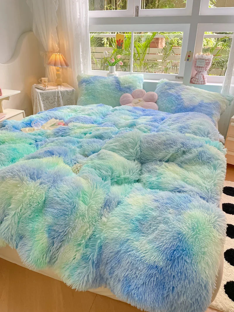FluffCandy - Luxury Long-Haired Duvet Cover for Winter Warmth Kalsten
