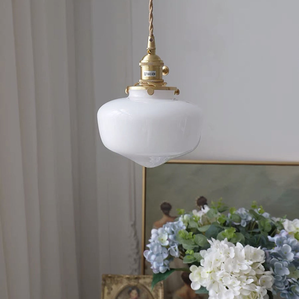 Retro Lantern Glass Pendant Hanging Light | Kalsten