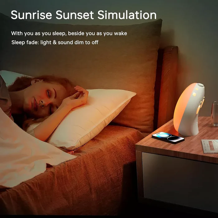 Sunrise Alarm Clock with Light