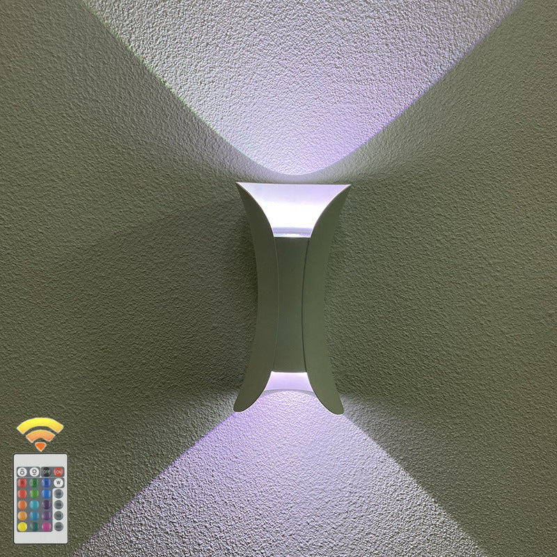 Modern Minimalist Waterproof Rectangle Aluminum LED Wall Sconce Lamp For Outdoor Patio | Kalsten