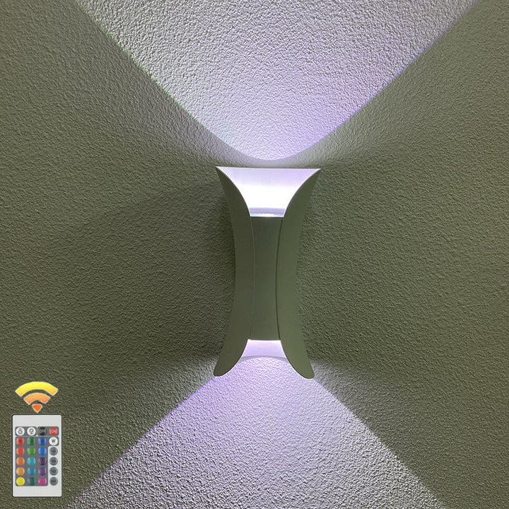 Modern Minimalist Waterproof Rectangle Aluminum LED Wall Sconce Lamp For Outdoor Patio | Kalsten
